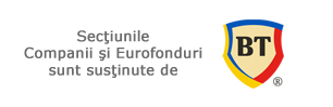 Sectiunile Companii si Eurofonduri sunt sustinute de Banca Transilvania