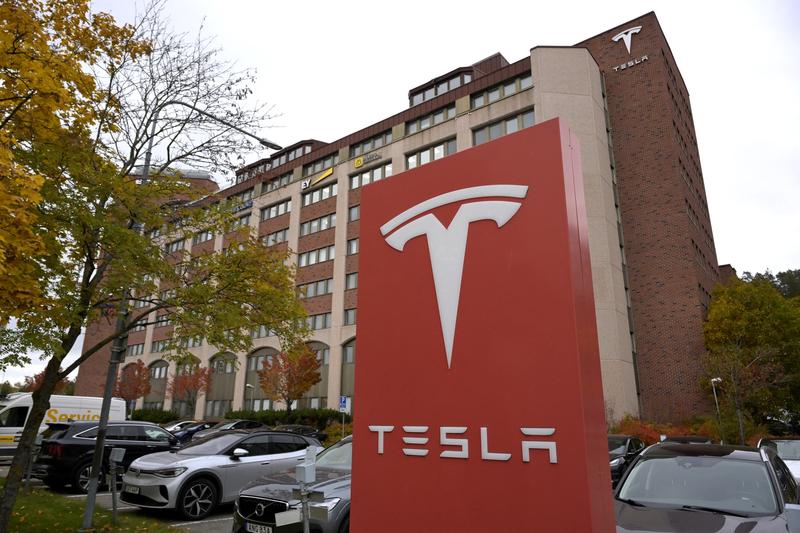 Centru de service al Tesla din Suedia, Foto: Janerik Henriksson / AFP / Profimedia Images