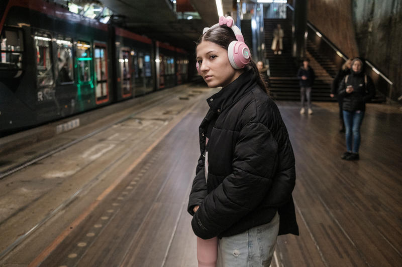 Ioana Babău, studentă româncă în Haga, Foto: Cosmin Bumbut