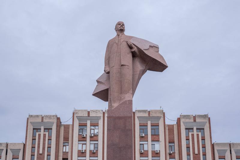 Statuia lui Lenin din Tiraspol- Transnistria, Foto: PAUL DZA / Sipa Press / Profimedia