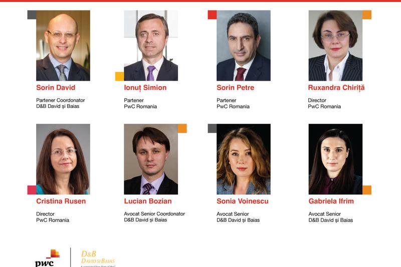 Echipa PwC România și D&B David și Baias, Foto: PwC România