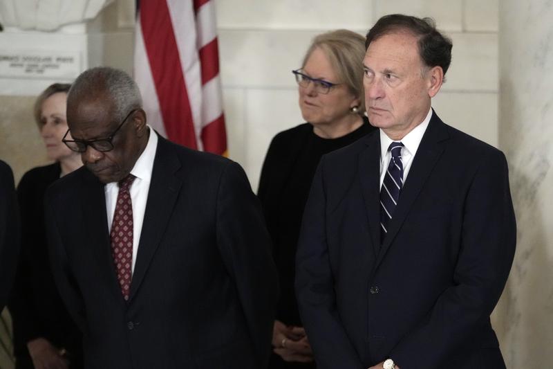 Judecatorii Clarence Thomas si Samuel Alito, Foto: Jacquelyn Martin - Pool via CNP / DPA / Profimedia