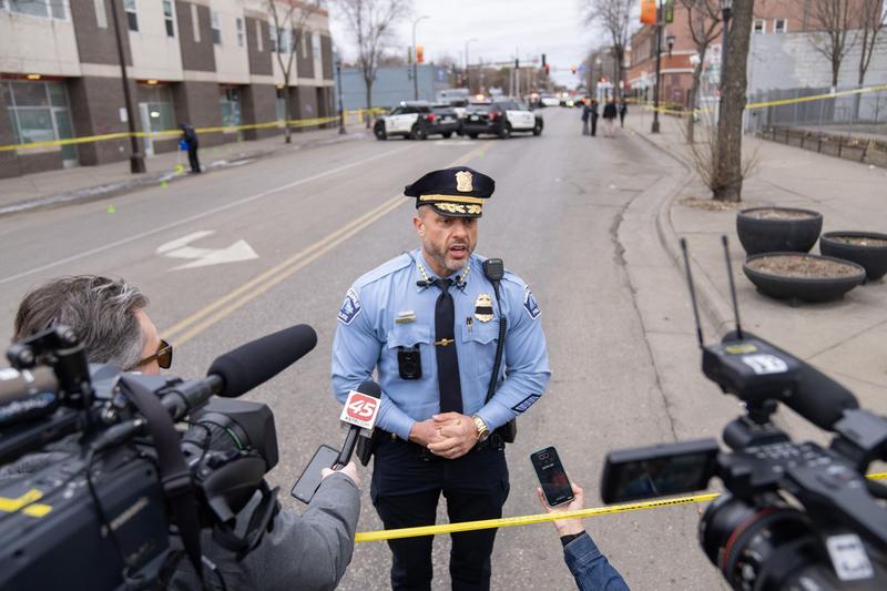 Politist in Minneapolis, Foto: Alex Kormann / Zuma Press / Profimedia